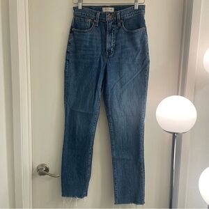 MADEWELL the perfect vintage straight  Women's Jeans